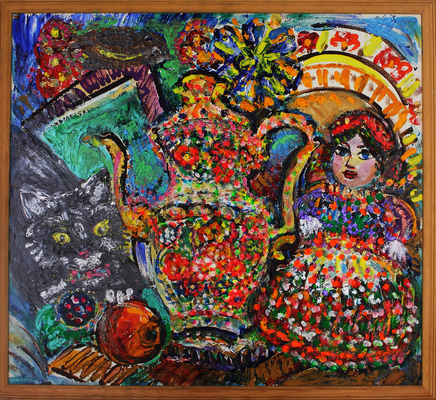 Бабицына Татьяна Викторовна. Натюрморт с кофейником